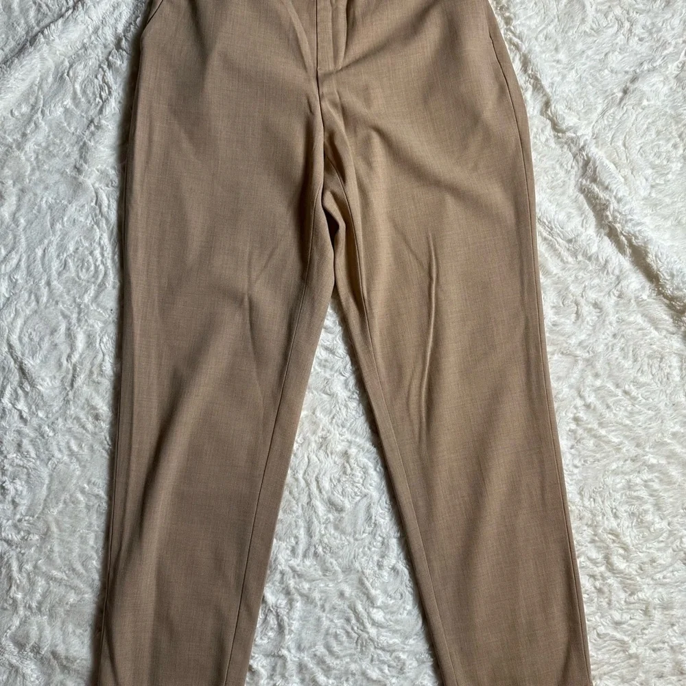 Banana Republic Hayden Pants | Women’s Size 2 | Beige Tapered Work Trousers